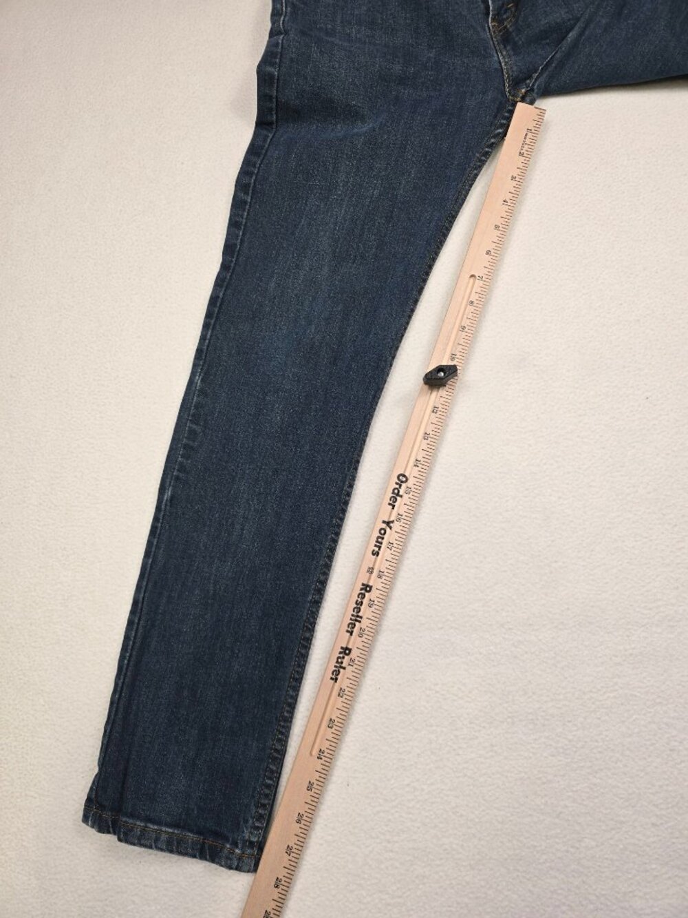 Levis 511 Original Fit Mens Jeans W30 L30 Cotton Denim Blue - Picture 5 of 6